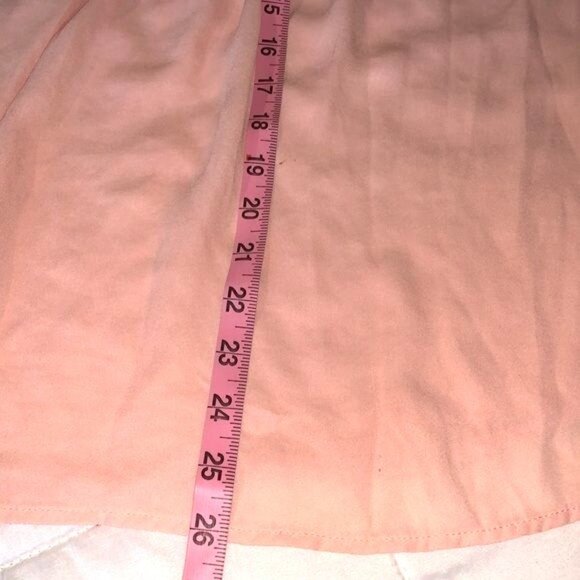 Pink Lace Accent Blouse With Keyhole Back & 3/4 Sleeves 1X Bellatrix - Picture 11 of 11